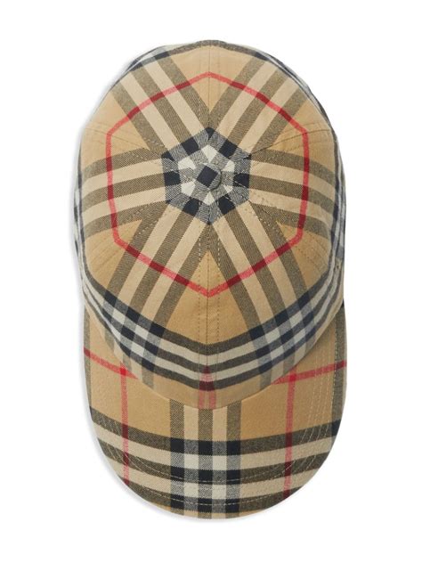 burberry nova baseball cap|burberry check cotton baseball cap.